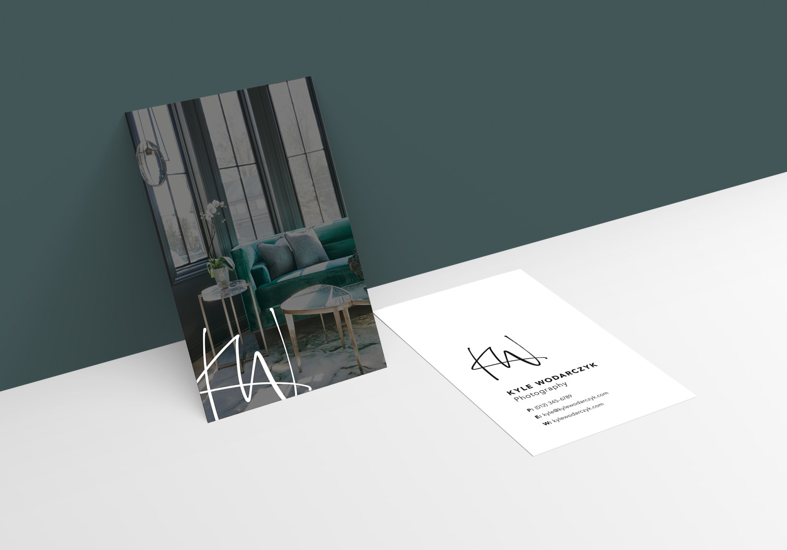 Business cards for Kyle Wodarczyk